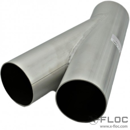 Y-Piece NW90/90-90 (3½''/3½''-3½'') stainless steel