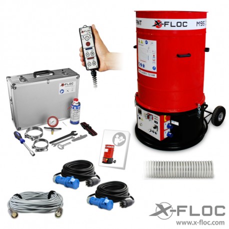 EM 365-400V/9,2kW High-powered compact insulation blowing machine