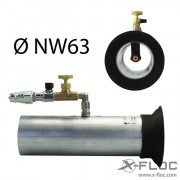 FSE: Spray head, Inline- type III NW63 (2½'') - set complete