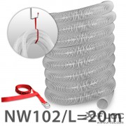 Conveying hose with earthing braid NW50 (2"), L 20m