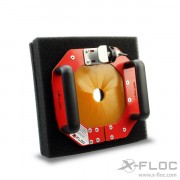 Injection bezel foldable for panel thickness t 10..35mm