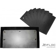 Air filter mat L 290 B 225 made from viledon