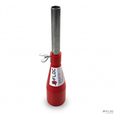 DD: Rotary nozzle 50-18mm / 45° outlet (increased wear-resistance)