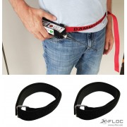 Klettband Rücklaufverschluss L 350mm, schwarz