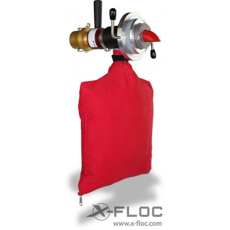 DDE: Rotary nozzle "X-Jet 63" with clamping ring for insulation thickness 40-300 mm