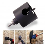 hole saw 85mm with quick change adapter for wood materials, plastics