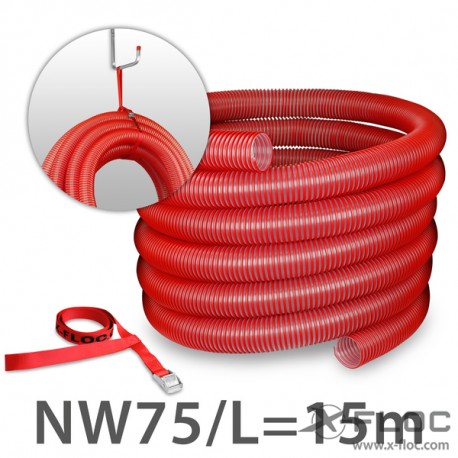 Injection hose NW75 (3''), L 15m