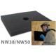 Sealing sponge NW38/NW50, 400x300x40