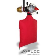 DDE: Rotary nozzle "X-Jet 63" with clamping ring for insulation thickness 40-300 mm