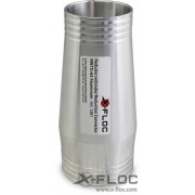 Reducer tube connector NW75-63 (3''-2½'') Aluminium