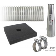 Mains adapter distributor 400V-CEE-1x 400V-CEE, 3x 230V-Schuko (with connection cable)