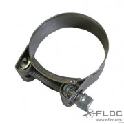Hose clamp NW90 (3½'') 97-104mm (hinged bolt clamp)