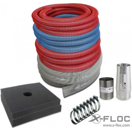 Accessories set NW75/63 for loose-fill insulation (nonabrasive)