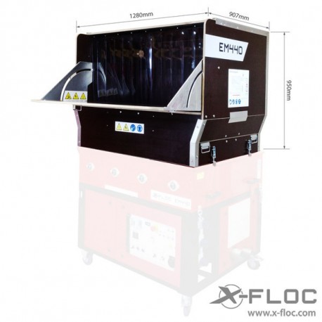 EM 325-3x230V-10,2kW High-powered compact insulation blowing machine