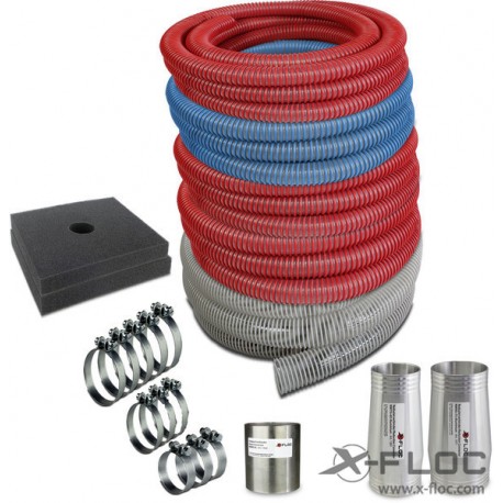 Accessories set NW90/75 for loose-fill insulation (nonabrasive)