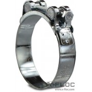 Hose clamp NW75 (3'') 79-85mm (hinged bolt clamp)