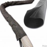 WB: Protective hose with Velcro fastener for cable package blowing machine - blowing panel