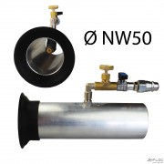 Carbon brush for centrifugal fan with safety cut-out function