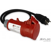400V phase- and neutral conductor monitor with cut-out protective system.