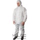 Arbeitsanzug/Schutzanzug Overall Einweg Gr. XXL weiss
