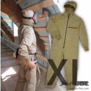 X-Floc overall khaki, Size XXL