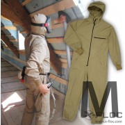 Protective overall, disposable size XXL white