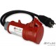 Netz-Adapter 230V-400V 16A 1,5m (L1+L2)