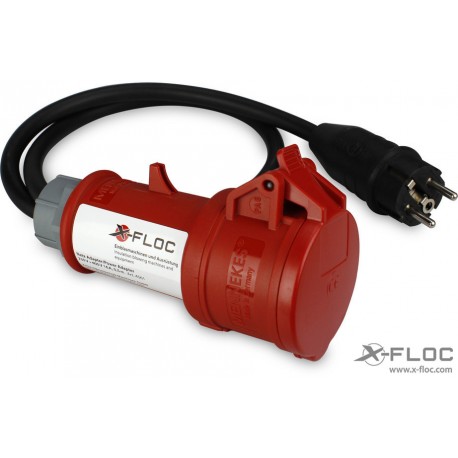 Netz-Adapter 230V-400V 16A 1,5m (L1+L2)