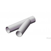 Einblasdüse NW50-14 AV-WE (mit Absperrventil, Wechseleinsatz Rohr NW14, Auslass gerade)