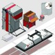 WB: Fibreblow® Essential Line (16A) for factory filling of wooden frame elements (complete system)