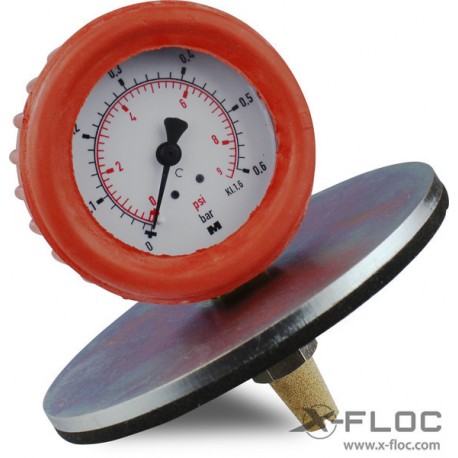 Measuring instruments: Pressure gauge, D 117mm