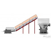 Fibreblow® Premium Material Förderband, L 1m