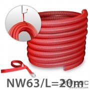 Flexible injection hose NW63 (2½''), L 20m (blue)