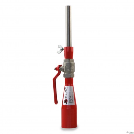 DDE: Rotary nozzle "X-Jet 63" with clamping ring for insulation thickness 40-300 mm