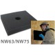 Sealing sponge NW50/NW63, 250x250x40