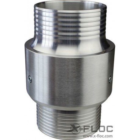 DD: Rotary nozzle 75-50mm / 45° outlet (increased wear-resistance)