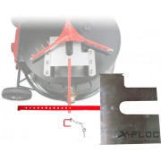 DD: Rotary nozzle 50-29mm outlet spoon shape