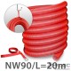 Injection hose NW90 (3½ ''), L 20m