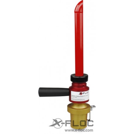DDE: Drehdüse "X-Jet 75" mit Klemmring für 105-400mm Dämmstärke