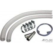 Flockenweiche/Materialweiche/Rohrweiche kompakt NW63-63