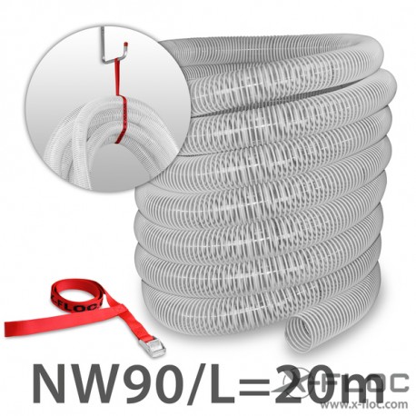 Reducer tube connector NW102-75 (4''-3'') Aluminium