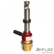 DD: Rotary nozzle 63-35mm / 45° outlet (increased wear-resistance)