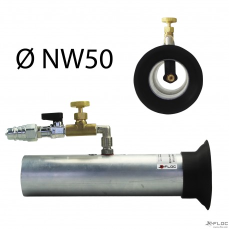 DD: Rotary nozzle 50-18mm / 45° outlet (increased wear-resistance)