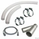 Y-Piece NW63/63-63 (2½''/2½''-2½'') stainless steel