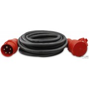 Control cable 5m PUR, ring (7-core, contact-plug/-socket)