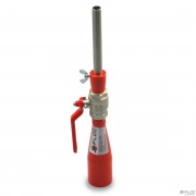 Injection nozzle NW50-16 AV-WE (with shut-off valve, interchangeable insert pipe NW16, straight outlet)