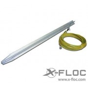 DDE: Rotary nozzle "X-Jet 63" with clamping ring for insulation thickness 40-300 mm
