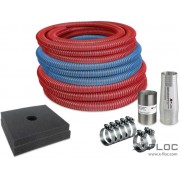 Accessories set NW63 for loose-fill insulation (nonabrasive)