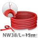 Injection hose NW38 (1½ '), L 15m