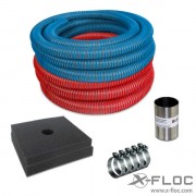 Accessories set NW63 for loose-fill insulation (nonabrasive)